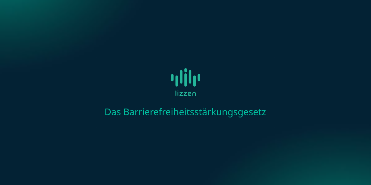 Das Barrierefreiheitsstärkungsgesetz